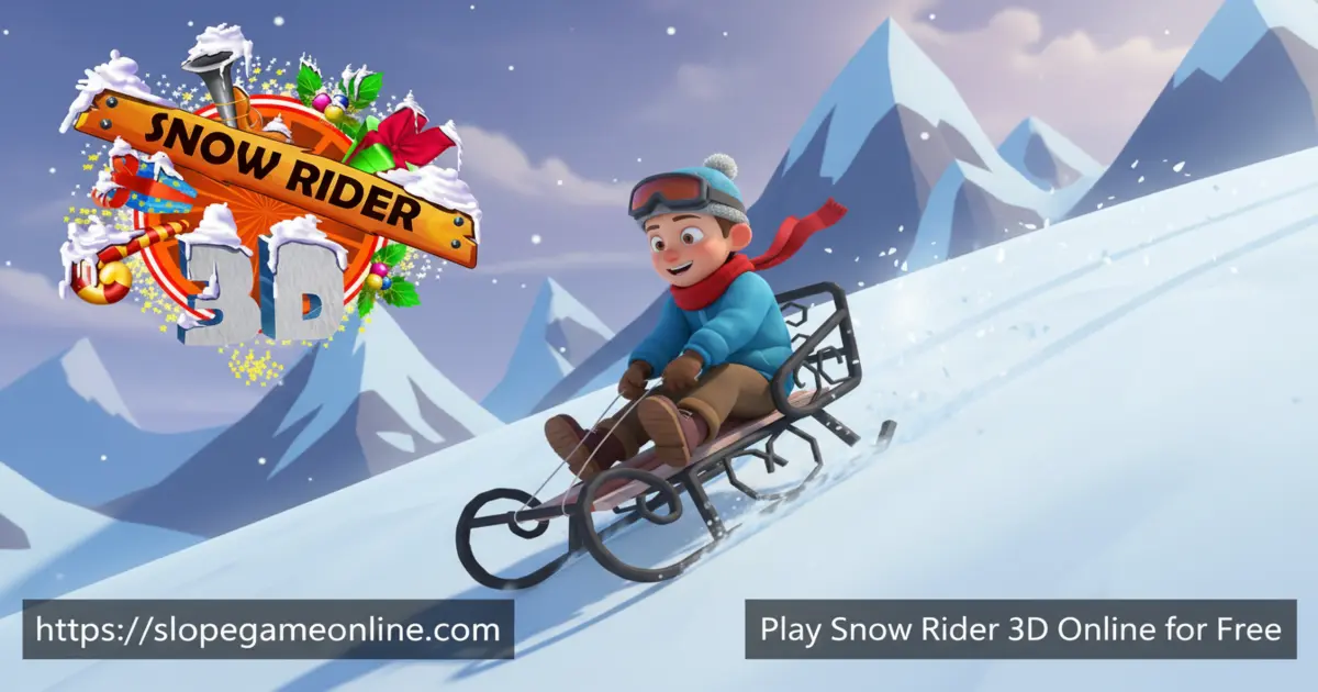 Play Snow Rider 3D Online For Free
