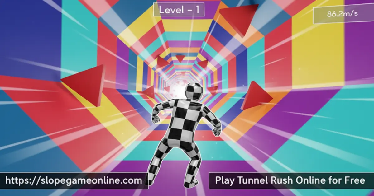 Play Tunnel Rush Online For Free